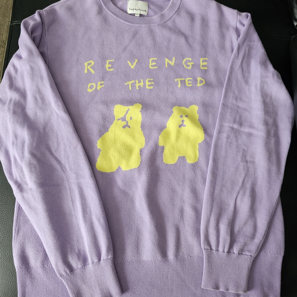 Teddy Fresh Lavender 'Revenge of the Ted' Sweater